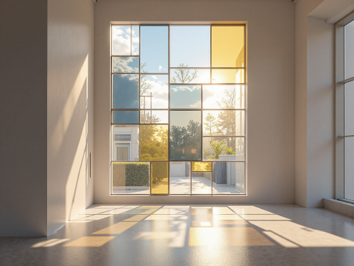 现代住宅楼外立面，白色外墙，阳光照射，建筑工地背景