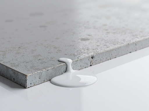 白色水泥基防水涂料包装，简洁现代设计，白色背景